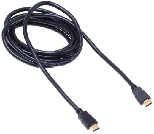 Кабель HDMI 3м BURO BHP RET HDMI30-2 круглый черный