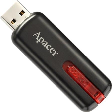 

Флеш-накопитель Apacer USB2.0 Flash Drive AH326 8GB Black RP