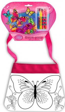 Сумочка для росписи MultiArt "Бабочки" от 3 лет