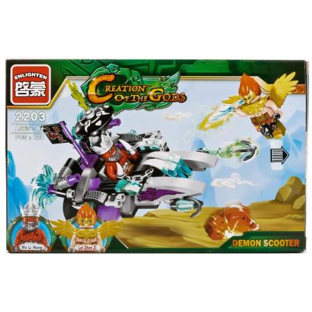 

— ENLIGHTEN BRICK Demon scooter 129 элементов BRICK2203