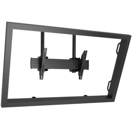 Комплект монтажный CHIEF Крепление потолочное для плоскопанельных мониторов FUSION, 60-90", от +5° до -20°, до 136,1 кг, Landscape, 200 x 100 - 800 x 400 mm, Black