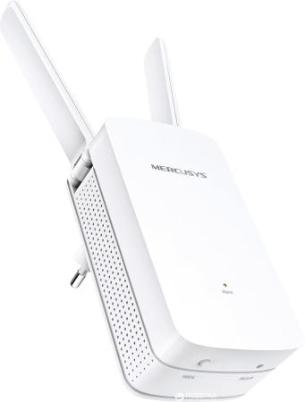 Усилитель сигнала Mercusys MW300RE N300 Усилитель Wi-Fi сигнала, 300 Мбит/с кнопка Reset, кнопка WPS, 2 внешние антенны