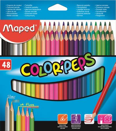 Набор цветных карандашей Maped Color Peps 48 шт 832048