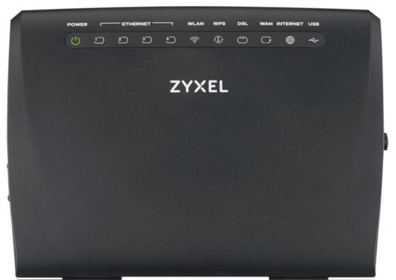 Маршрутизатор беспроводной Zyxel VMG3312-T20A (VMG3312-T20A-EU01V1F) N300 10/100/1000BASE-TX/VDSL/ADSL черный