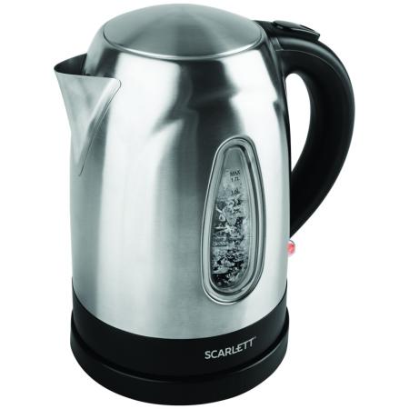 

Чайник электрический Scarlett SC-EK21S62 2200 Вт чёрный стальной 1.7 л нержавеющая сталь