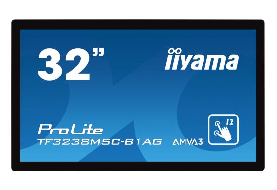 

Монитор 32" iiYama ProLite TF3238MSC-B1AG черный A-MVA 1920x1080 420 cd/m^2 8 ms DVI HDMI DisplayPort VGA Аудио LAN