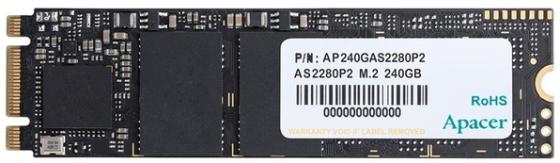 

Твердотельный накопитель SSD M.2 PCI-E 240 Gb Apacer NVMe AS2280P2 AP240GAS2280P2-1