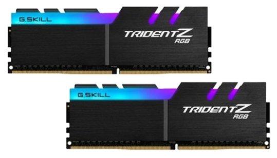 

Модуль памяти DDR4 G.SKILL TRIDENT Z RGB 16GB (2x8GB kit) 3000MHz CL16 PC4-24000 1.35V / F4-3000C16D-16GTZR