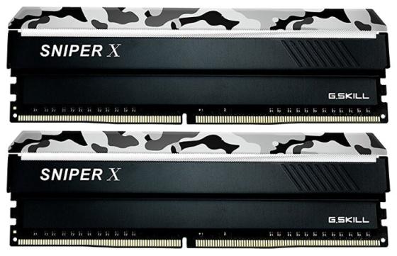 

Модуль памяти DDR4 G.SKILL SNIPER X 16GB (2x8GB kit) 3200MHz CL16 PC4-25600 1.35V / F4-3200C16D-16GSXWB / Urban Camo