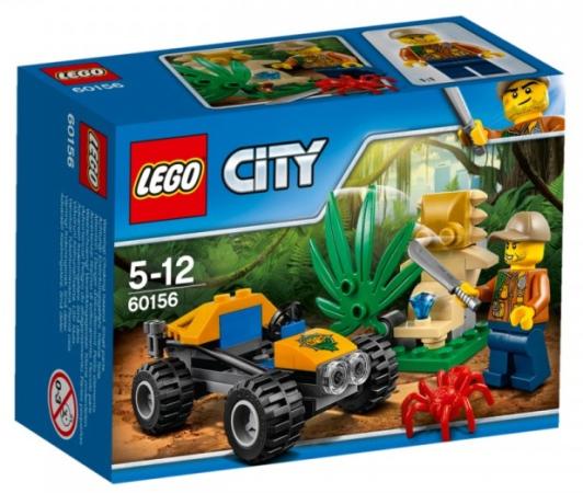 

Конструктор LEGO 60156 Багги для поездок по джунглям 53 элемента