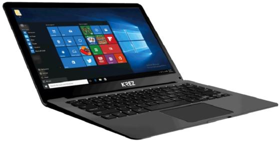 

Ноутбук KREZ N1304 HELIO PRO 13.3" 1920x1080 Intel Celeron-N3350 1 Tb 3Gb Intel HD Graphics 500 черный Windows 10 Professional N1304