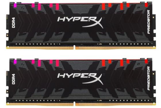 

Kingston DDR4 DIMM 16GB Kit 2x8Gb HX432C16PB3AK2/16 {PC4-25600, 3200MHz, CL16, HyperX Predator, RGB}