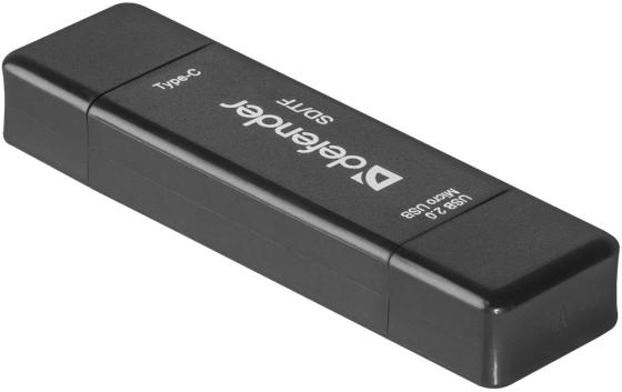 

Картридер универсальный Defender Multi Stick USB2.0 TYPE A/B/C - SD/TF