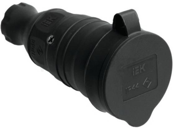 Iek PKR21-016-2-K02 РБп13-1-0м Розетка с защитной крышкой переносная ОМЕГА IP44
