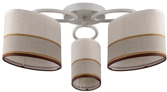 

Люстра MARKEL E27X3X60W WHITE/COFFEE 1154/3C