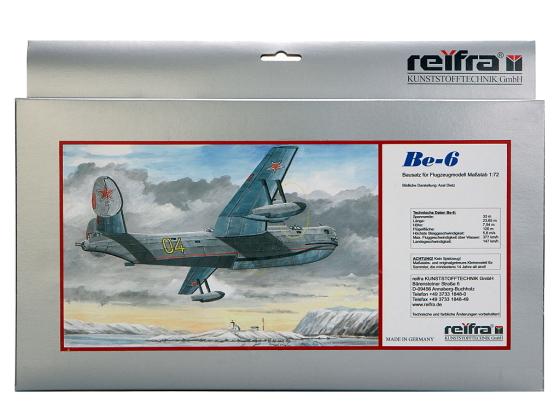 Самолет REIFRA БЕ-6 33 см серебристый R-BE6