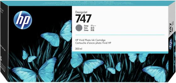 

HP 747 300-ml Gray Ink Cartridge