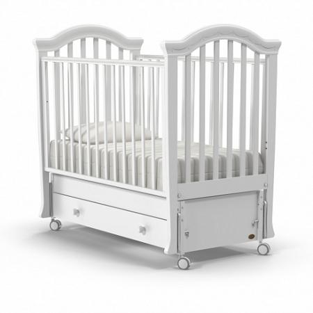 

Кроватка с маятником Nuovita Perla Swing (bianco)