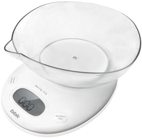 

Весы кухонные BBK KS130P белый