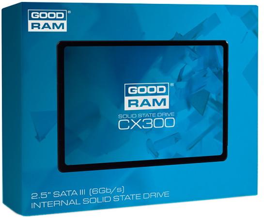 

Накопитель SSD Goodram 2,5" SATA-III CX300 960GB <SSDPR-CX300-960> 7mm TLC