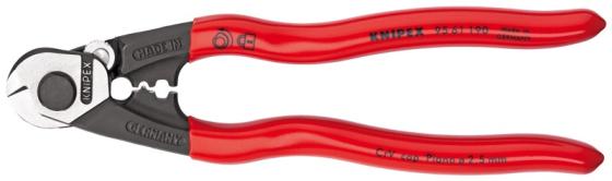 Тросорез KNIPEX 9561190  190мм кабельный, ручки с пластмассовыми чехлами