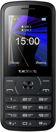 

Мобильный телефон Texet TM-D229 черный 2.4" Bluetooth