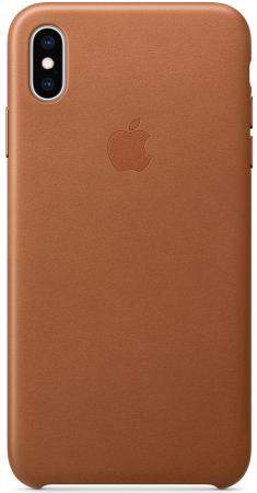 iPhone XS Max Leather Case - Saddle Brown