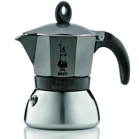 

Кофеварка гейзерная Bialetti Moka Induzione 3 порции сталь 4822