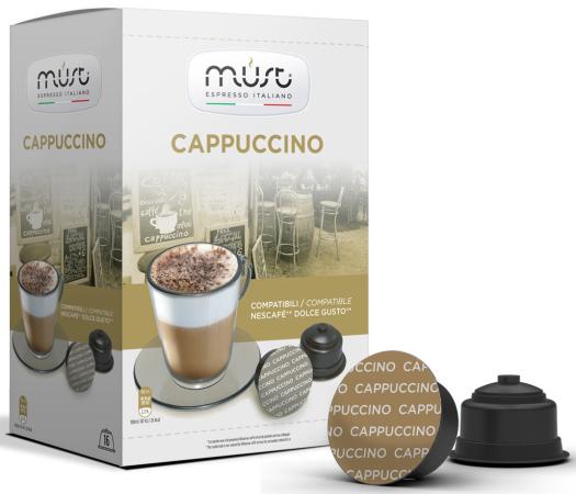 

Кофе в капсулах MUST Dolce Gusto - Cappucino 300 грамм