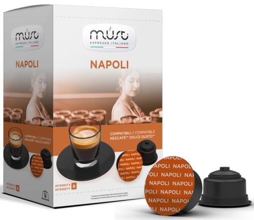 Кофе в капсулах MUST Dolce Gusto: Napoli 300 грамм