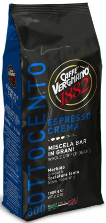 

Кофе в зернах Vergnano "Crema 800" 1000 грамм