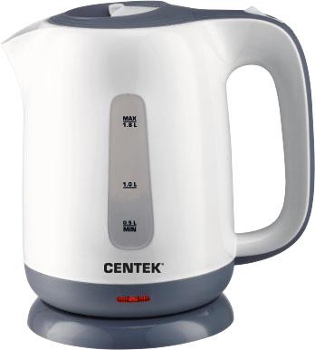 

Чайник Centek CT-0044 2200 Вт белый серый 1.8 л пластик