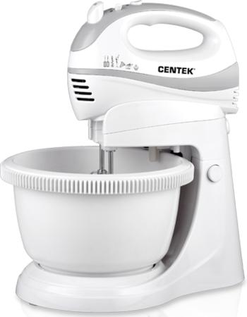 

Миксер стационарный Centek CT-1106 320 Вт белый серый