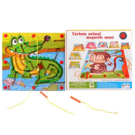 

ИГРА НАСТОЛЬНАЯ МАГНИТНЫЙ ЛАБИРИНТ В КОР. 30*31*3СМ в кор.48шт