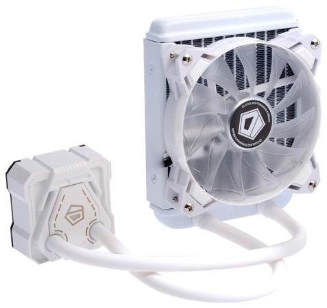 Комплект водяного охлаждения ID-COOLING ICEKIMO 120W LGA2011/1366/1151/50/55/56/AM4/FM2/+/FM1/AM3/+/AM2/+/(12шт/кор,TDP 150W, Белый, PWM, FAN 120mm) RET