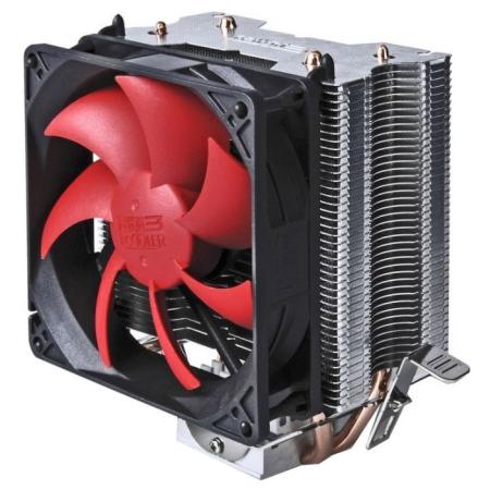 

Кулер PCCooler S93 S775/115X/AM2/AM3/AM4/FM1/FM2 (32 шт/кор, TDP 102W, вент-р 90мм, 2 тепловые трубки 6мм, 2200RPM, 22dBa)