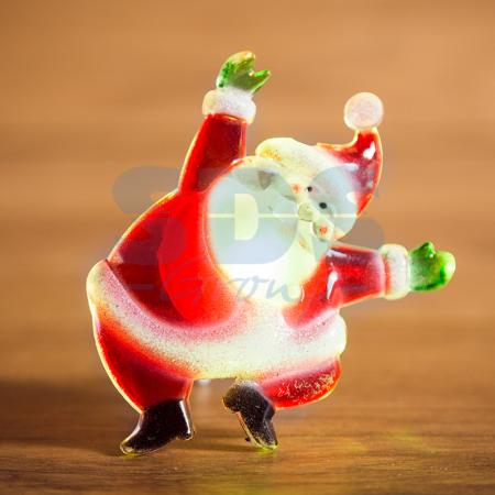 Фигура светодиодная "Санта Клаус" RGB на присоске 501-023