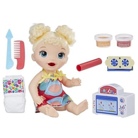 Игрушка Hasbro Baby Alive Кукла "Малышка и еда"