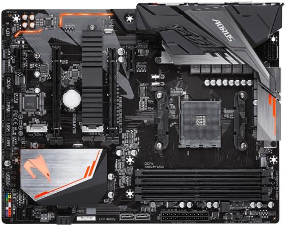 

Материнская плата GigaByte B450 AORUS ELITE (rev. 1.0) Socket AM4 AMD B450 4xDDR4 2xPCI-E 16x 2xPCI-E 1x 6 ATX B450 AORUS ELITE