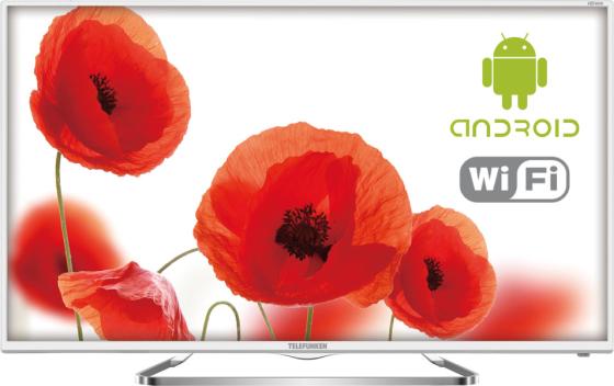 

Телевизор LED Telefunken 32" TF-LED32S59T2S белый/HD READY/50Hz/DVB-T/DVB-T2/DVB-C/USB/WiFi/Smart TV (RUS)