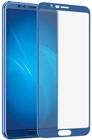 

Закаленное стекло с цветной рамкой (fullscreen) для Huawei Honor View 10 DF hwColor-38 (blue)