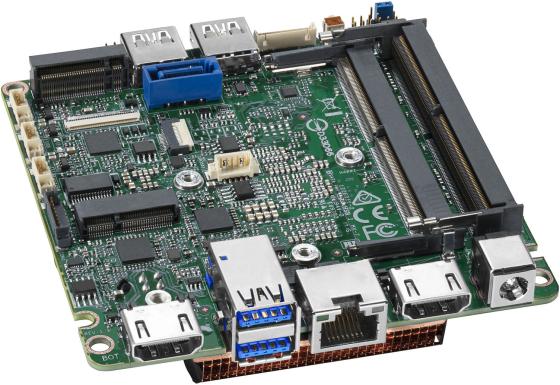 

Intel MotherBoard BLKNUC7i5BNB, Intel i5-7260U, 3.4GHz, 1xDDR4 SODIMM (up to 2133MHz/32Gb), VGA Intel Iris Plus Graphics 640 (USB-C(DP1.2)+HDMI 4K), 4xUSB3.0, GBL, WiFi+BT, 955784