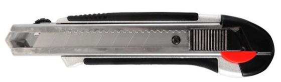 Нож VIRA 831308 18мм металл.корпус Twist&Auto-lock с зап.лезвиями
