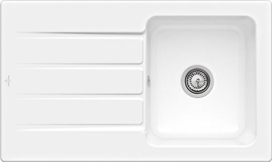 

Мойка Villeroy & Boch Architectura 50 335001R1 керамика альпийский белый