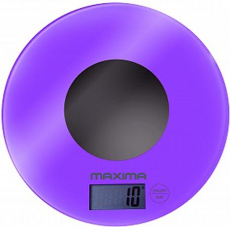 Весы кухонные MAXIMA MS-067 фиолетовый