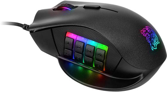 

Мышь проводная Tt eSPORTS Nemesis RGB чёрный USB