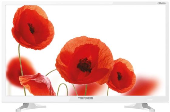 

Телевизор LED 24" Telefunken TF-LED 24S71 белый 1366x768 50 Гц USB VGA HDMI Антенный вход Разьем для наушников SCART