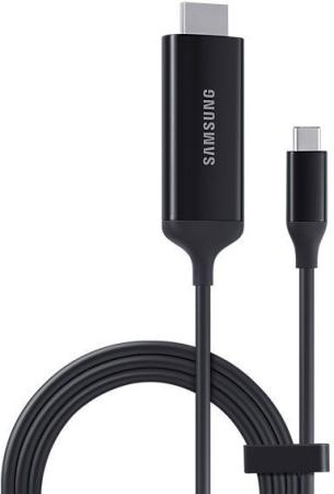 Кабель Samsung DeX EE-I3100FBRGRU USB Type-C HDMI 1.38м черный (упак.:1шт)