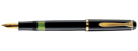 

Ручка перьевая Pelikan Elegance Classic M150 (993535) черный F перо сталь нержавеющая/позолота подар.кор.