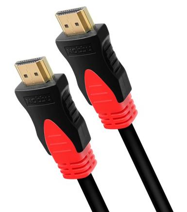 

Кабель HDMI 5м Nobby NBP-HC-50-01 круглый черный